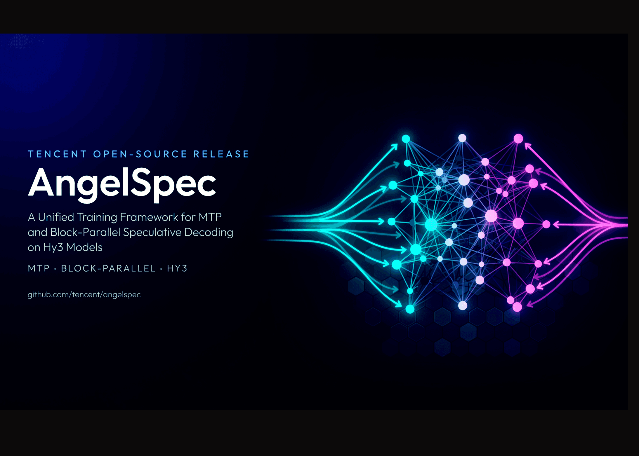 Tencent Open-Sources AngelSpec: A Unified Training Framework for MTP and Block-Parallel Speculative Decoding on Hy3 Models