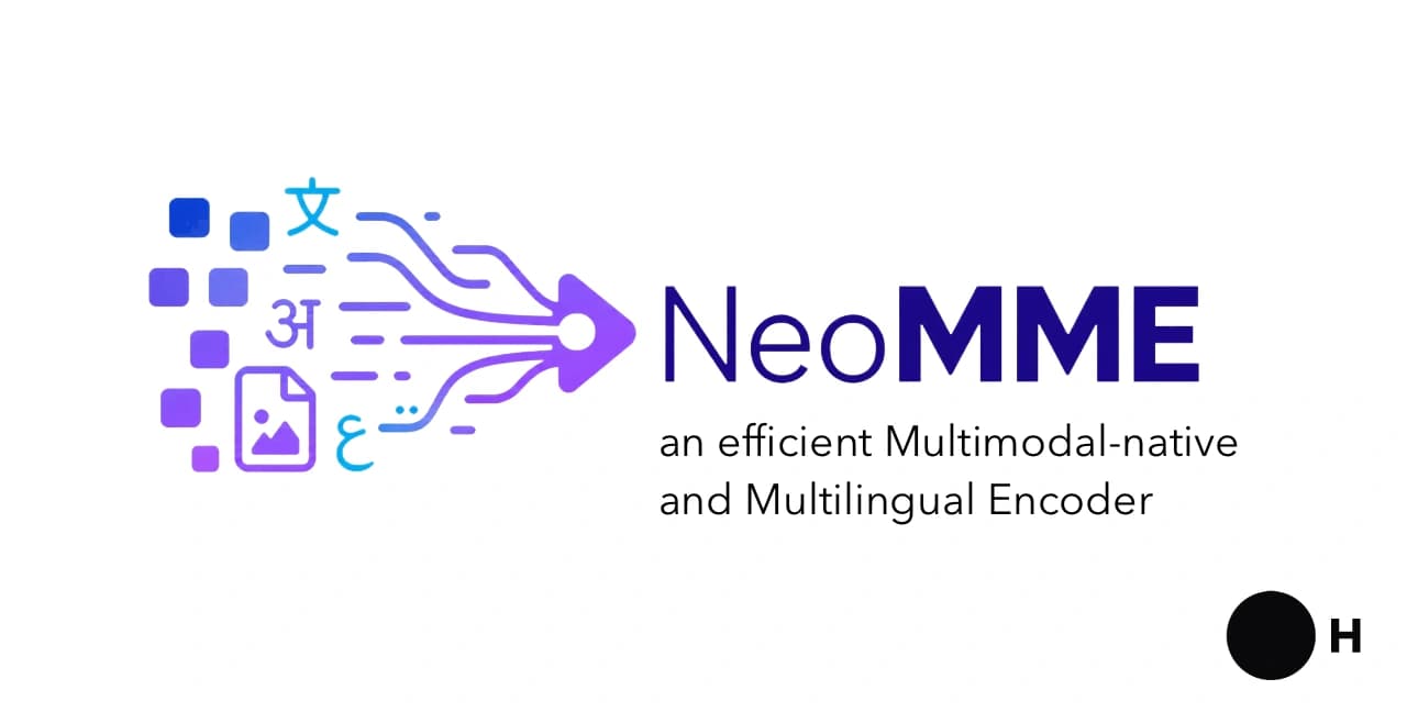 NeoMME: H Company Unveils Single-Tower Multimodal Encoder with 255x Index Compression