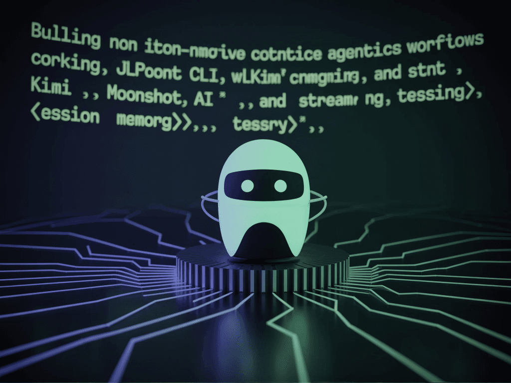 Building Non-Interactive Agentic Coding Workflows with Moonshot AI’s Kimi CLI, JSONL Streaming, Testing, and Session Memory