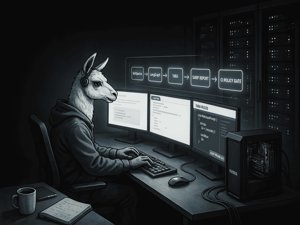 Building an Advanced AI Skill Security Auditing Pipeline with NVIDIA SkillSpector, LangGraph, YARA Rules, SARIF, and CI Policy Gates
